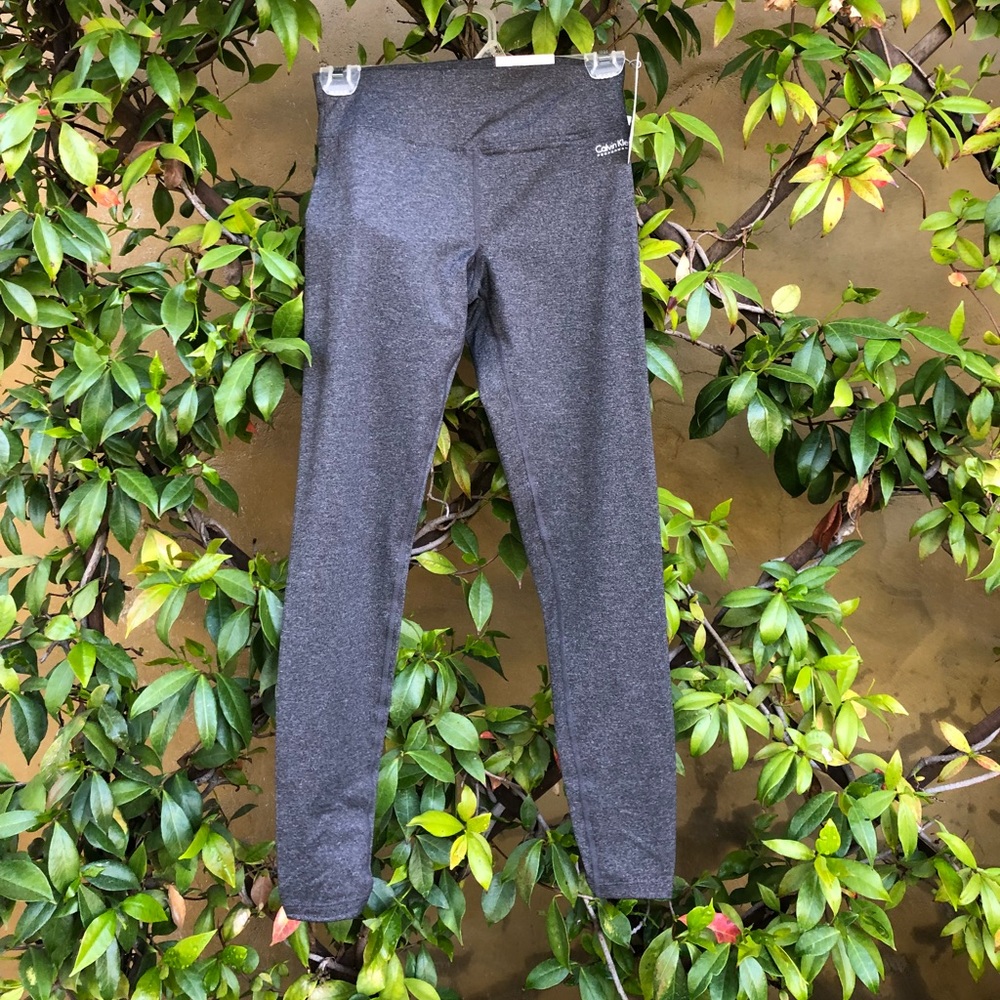 NWT Calvin Klein Performance Gray Leggings